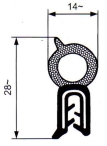 Guarnizioni con anima metallica / vano baule e cofano motore