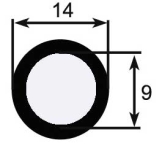 Extruded rubber DL series