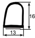 trafilati in termoplastico / PVC della serie DL