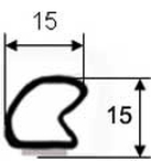 trafilati in termoplastico / PVC della serie DL